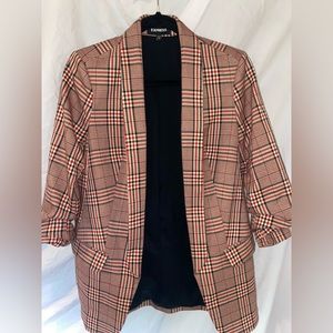 Plaid Express Blazer